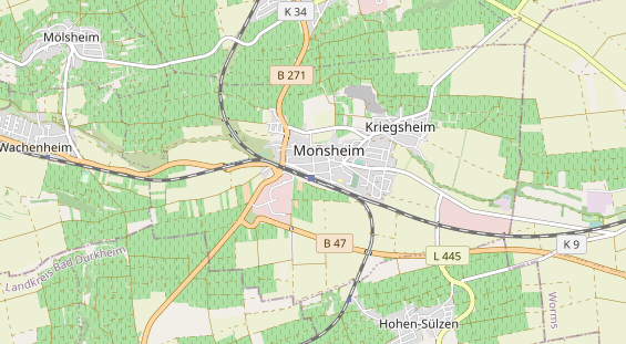Zahnarzt auf Karte