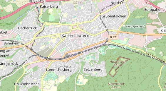 Zahnarzt auf Karte