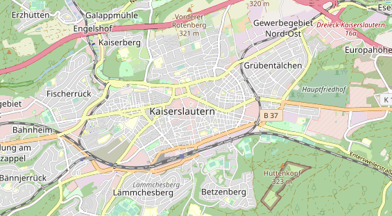Zahnarzt auf Karte